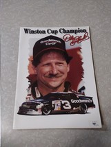 Vintage 1991 Sports Image Dale Earnhardt 1990 Winston Cup Champion book Rare!! - £14.73 GBP