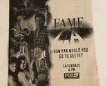 Fame LA Tv Guide Print Ad TPA15 - $5.93