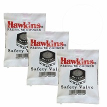 Hawkins Pressure Cooker Safety Valve, SV1 / B10-10 For 1.5 to 14 Liter  X 3 PCS - £11.02 GBP