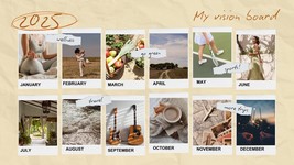 Vision Board Wallpaper | Desktop Background Image - £0.76 GBP