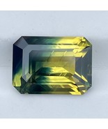 10.50 Cts Bi Color Sapphire 100% Natural Earth Mine Emerald Cut Loose Ge... - £10,912.01 GBP