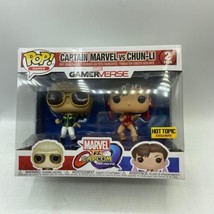 Funko POP! Games: Gamerverse -Captain Marvel Vs Chun-Li Toy Figures - £6.31 GBP