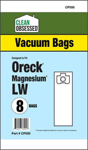 Oreck Type Lw Magnesium Micro Paper, 8/pk - £9.43 GBP