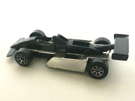 Hot Wheels Toy Race Car 1982 Black Silver Spoiler Indy Formula 1 Diecast Loose - £7.18 GBP