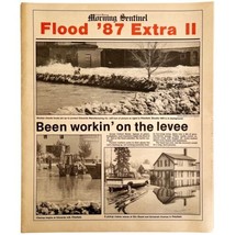 1987 Kennebec Flood Newspaper Morning Sentinel Maine 87 Extra 2 April 4 ... - £30.27 GBP