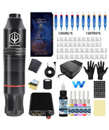 Poseidon Tattoo Pen Machine Kit Complete Needles, Ink, Tattoo Pen kit - $47.41 CAD