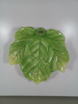 Fitz and Floyd Classics Green Leaf Plate/candy Tray - £7.43 GBP