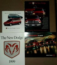 Dodge 4 Brochure Lot 1996 1997 1999 2004 - $32.66