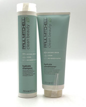 Paul Mitchell Clean Beauty Hydrate Shampoo &amp; Conditioner 8.5 oz Duo - £26.95 GBP