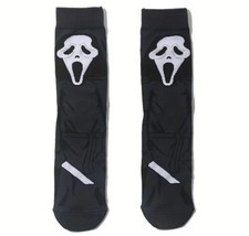 Scream Crew Socks Horror Movie Unisex Adult Ghostface Scary Halloween Cr... - £7.21 GBP