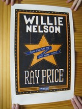Willie Nelson Ray Poster Price Running Than Me One More Time-
show origi... - $448.25