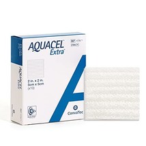 ConvaTec AQUACEL Extra 4&quot;x5&quot; Hydrofiber Absorbant Dressing for Moderate ... - $153.20 CAD