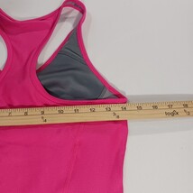 Nike Dri-Fit Women's Pink Racerback Workout Bra Top Size Small 380512-609 image 7