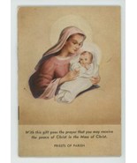 1941 Religious Paper Pamphlet Priests Of The Parish Blessing Of A Crib V... - £8.58 GBP
