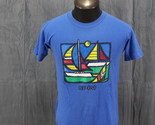 Vintage Graphic T-shir t- Oxford UK Sail Boat Graphic CPM - Men&#39;s Small - $39.00
