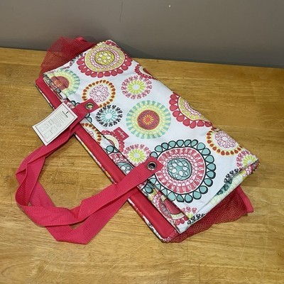 Thirty-One Room for Two 2 Utility Tote Citrus Medallion 21.5x22x10 Large Item image 5