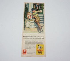 Friskies Dog Food Dachshund Magazine Ad Print Design Advertising - $12.86