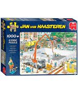 NEW Jumbo Jigsaw Puzzle 1000 Pieces 20037 Jan van Haasteren Almost Ready? - $36.32 CAD