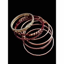 This is a lot of really nice bangle bracelets/very decorative - $27.72