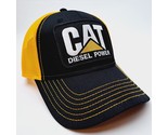 Cat Caterpillar Hat Embroidered Patch Curved Bill Trucker Mesh Snapback Cap - £15.65 GBP