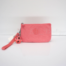 NWT New Kipling AC7318 Creativity XL Extra Large Pouch Polyamide Coral Crush $44 - £28.57 GBP