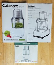 Cuisinart Pro Custom 11 Manual Guide and Instructions -  DLC-8S &amp; 7&amp;11 How To CD - £11.16 GBP