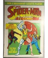 SUPER SPIDER-MAN TV COMIC #468 (1982) Marvel Comics UK Black Panther VG+ - $27.64 CAD