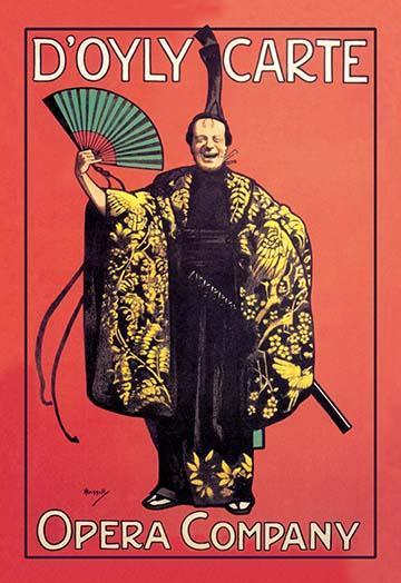 D'Oyly Carte Opera Company (Asian Costume) 20 x 30 Poster - $25.98