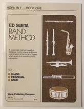 Ed Sueta Band Method HORN IN F Book One 1 for Class Individual Band NEW - £7.02 GBP