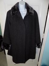 ALORNA 100% Wool Coat Fully lined Coat Size 12 Women's NWOT - $114.30