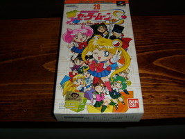Sailor Moon S 20 game Super Famicon complete JAPAN only - £62.90 GBP