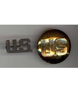 2 Vintage US Army uniform pin brass military insignia - €12,05 EUR 2 Vintage US Army uniform pin brass military insignia - €12,05 EUR