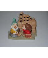 Disney Classics Snow White Grumpy And Happy Figurine - £19.65 GBP