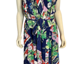 NWT Anthropologie Plus Maeve Blue, Green, Purple Floral Sleeveless Dress... - £94.69 GBP