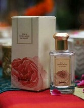 Fabindia Rose &amp; Sandalwood Perfume 100 ml revitalize mind body touch of spices - $41.16
