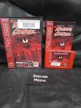 Spiderman Maximum Carnage Sega Genesis CIB Video Game - £49.17 GBP