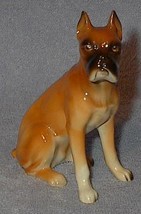 Napco Made Japan Ceramic Porcelain Boxer Dog Figurine C9203 - £12.54 GBP