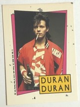 Duran Duran Trading Card Sticker 1985 #4 - £1.54 GBP