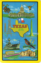 TEXAS The Lone Star State Playing Cards - £3.09 GBP