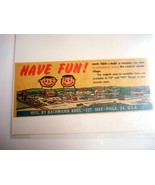 1964 Color Ad Bachmann Bros. Plasticville, U.S.A. Buildings, Phil., Pa. - $10.96 CAD