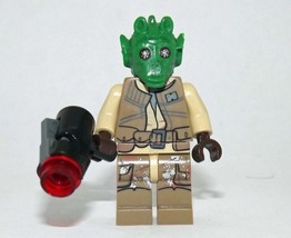 Rodian Greedo Rebel soldier Star Wars Building Minifigure Bricks US - £5.71 GBP