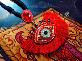 Pendant Aghori Dragon Uncrossing Enemy Protection Evil Eye Amulet End Curse - $78.21