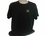Nike Back Panel Colorful World Wide TEE T SHIRT Large L With Chest Patch - $14.09