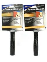2 Count HomeRight Deck Pro 5 Inch Fence Stainer Flexible Head Fast & Easy