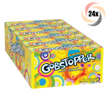 Full Box 24x Packs Gobstopper Jawbreakers Assorted Flavor Hard Candy | 1.77oz - £27.77 GBP