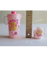 Pitcher With Lid And Cup From The Barbie Magic Color Change Party Set 19... - $212.04 MXN