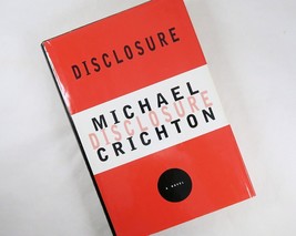 Disclosure Michael Crichton Vintage 1994 Knopf Mystery Hardcover Dust Jacket - £7.61 GBP