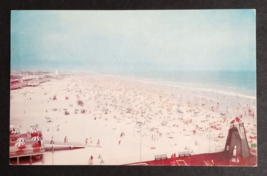 Aerial View of Wildwood Beach Amusement Pier New Jersey NJ Koppel Postcard 1960s - £4.77 GBP