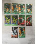 Teenage Mutant Ninja Turtles 3-D 2003 Fleer Pop-Out Trading Cards Lot of 10 - €16,92 EUR