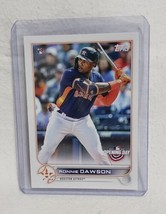 2022 Topps Opening Day Ronnie Dawson Rookie RC #196 Houston Astros - Excellent - £3.36 GBP
